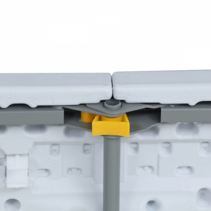Mesa plegable jardín Pro 180 cm blanca