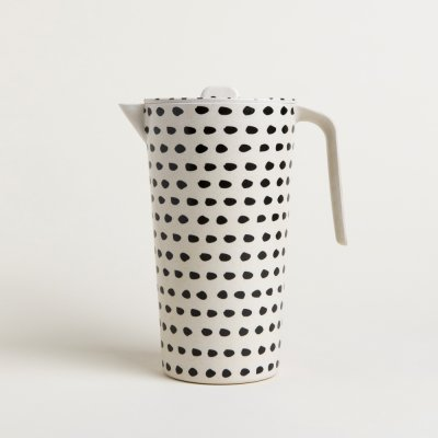 Jarra de fibra de bamboo dots linea 1700 ml