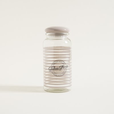 Frasco hermetico tapa de ceramica vison farm fresh 1400 ml