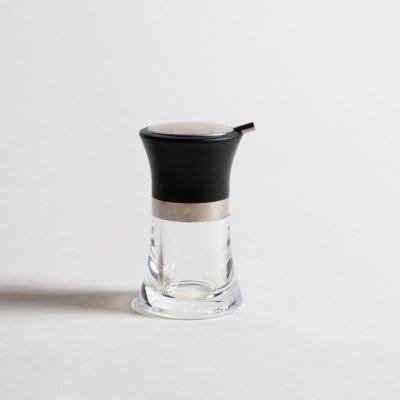 Aceitera premium de acrilico y acero black 100 ml