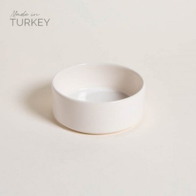 Bowl net crema 14x6 cm