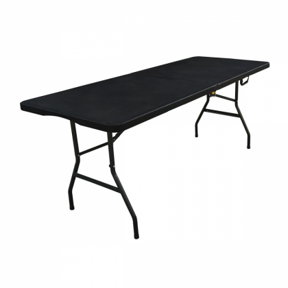 Mesa plegable jardín Pro 180 cm negra