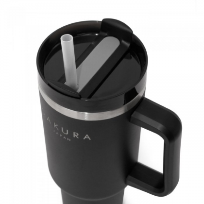 Vaso termico negro 1.18L