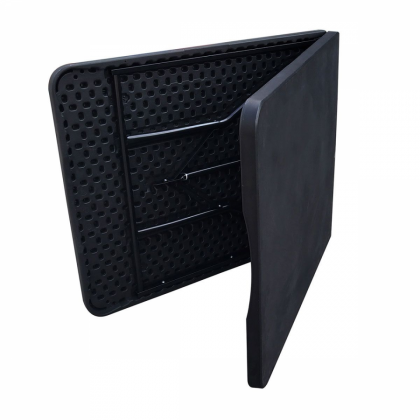 Mesa plegable jardín Pro 180 cm negra