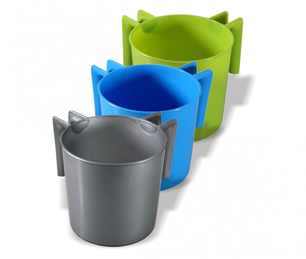 Jarra plastico basica (11.5 cm varios colores)