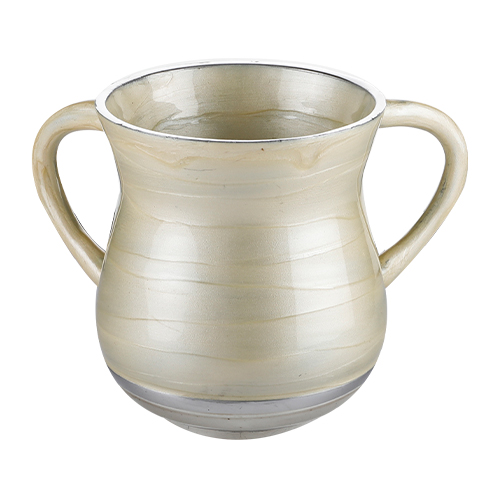 Jarra aluminio 11 cm crema