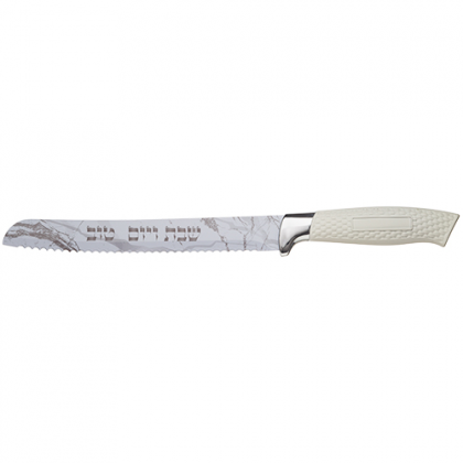 Cuchillo Jala blanco 34 cm - "Shabat y Yom Tov"