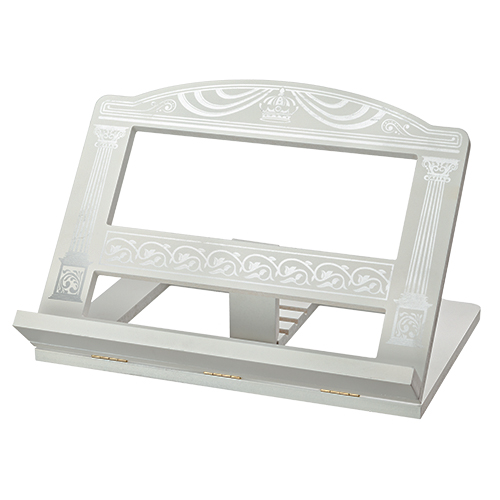 Stender madera blanco 36x28