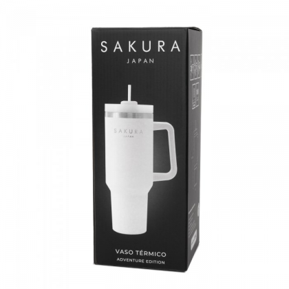 Vaso térmico blanco 1.18L