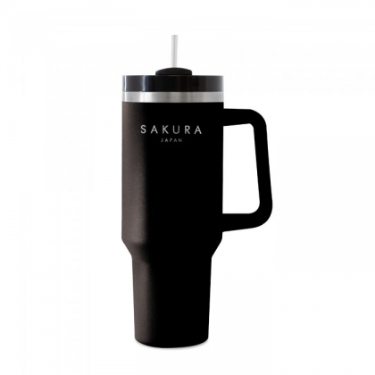 Vaso termico negro 1.18L