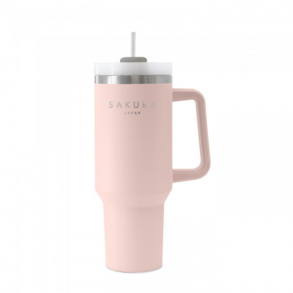 Vaso termico rosa 1.18L