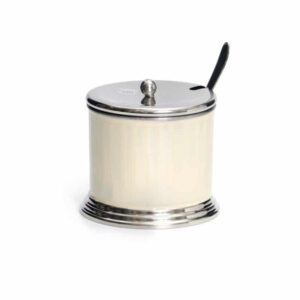 Mielera silver con crema