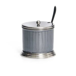 Mielera acero inoxidable gris