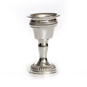 Porta vela havdala silver plated