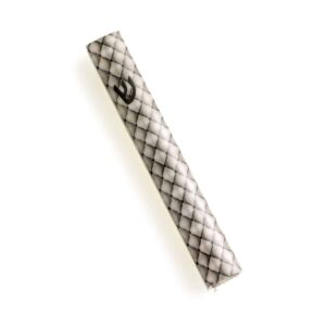 Mezuzah silver diamonds decal 15cm