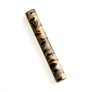 Mezuzah gold mist w/silver wording 15cm