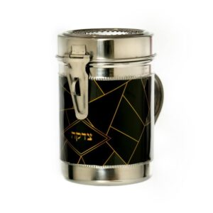Kupat tzedaka  Ebony Gold Abstract