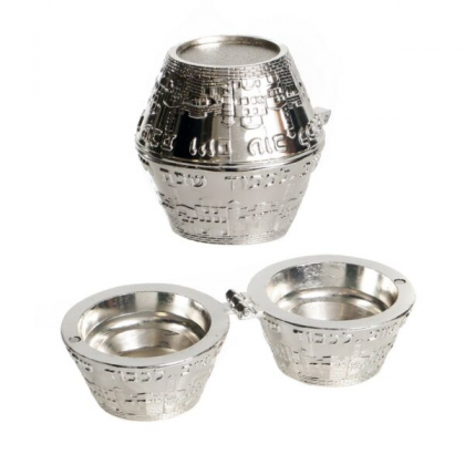 Porta velas Shabat Kodesh  5x5 cm